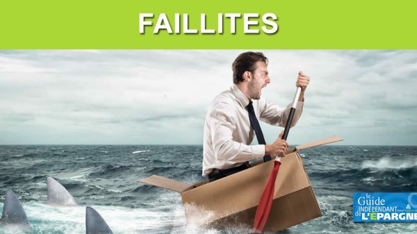 Nombre record de faillites d'entreprises en France en 2025