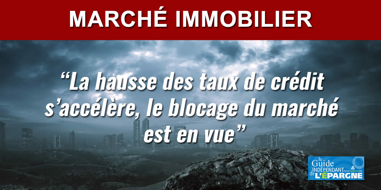 Crise immobilière : seulement 82% des agents immobiliers confirment que le marché s'est dégradé