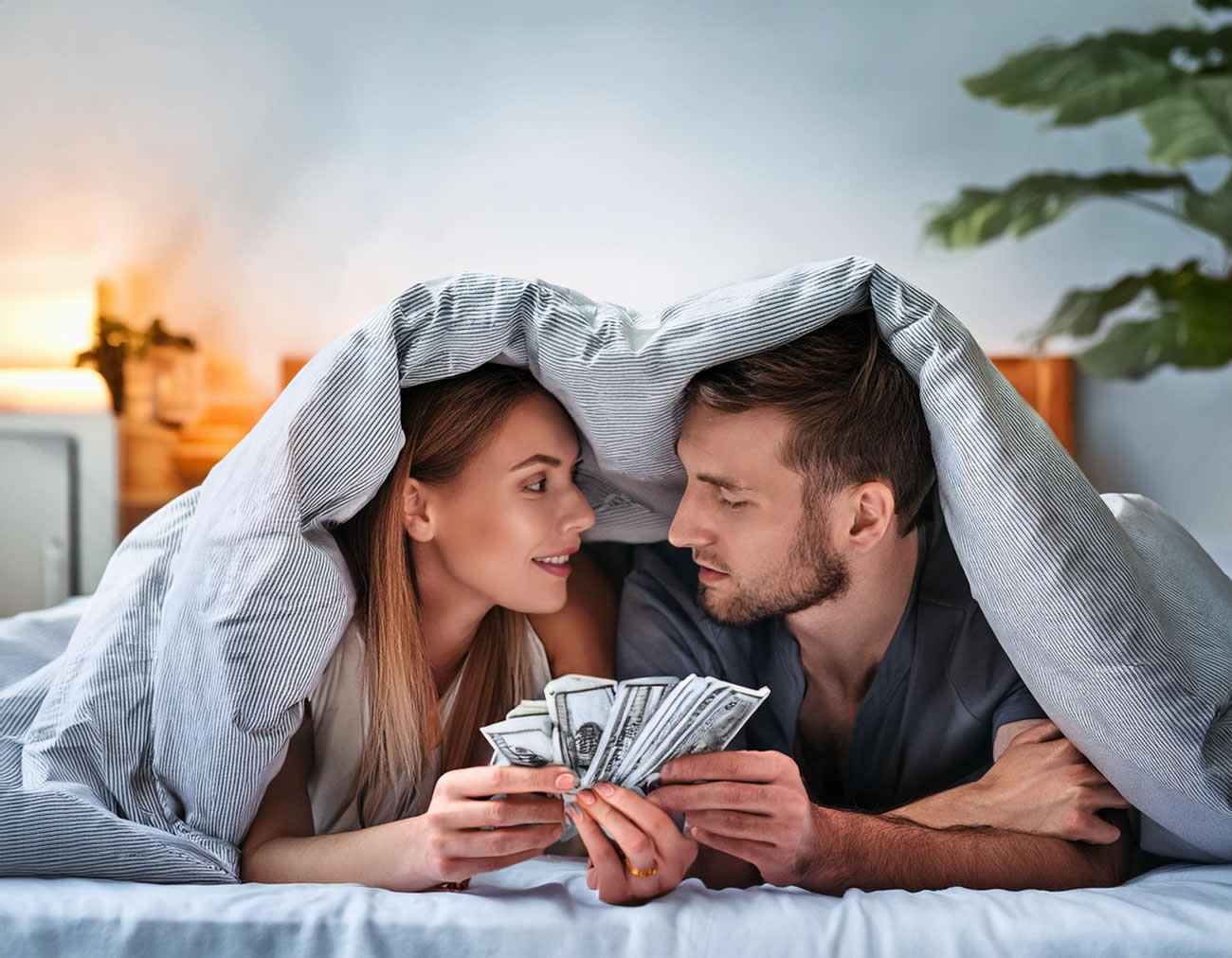 Les couples parlent-ils d'argent sous la couette ?